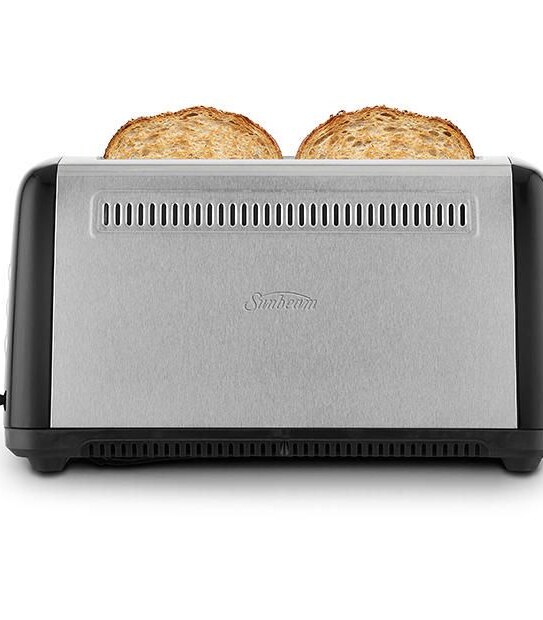 Sunbeam Simply Stylish 4 Slice Metal Toaster Target Australia