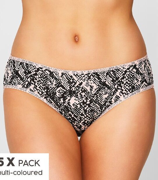 5 Pack Hipster Briefs 1 of 6