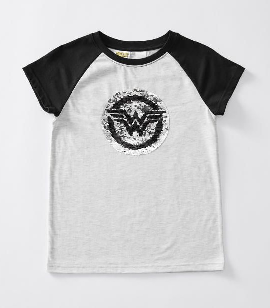 Wonder Woman Short Sleeve Sequin T-Shirt