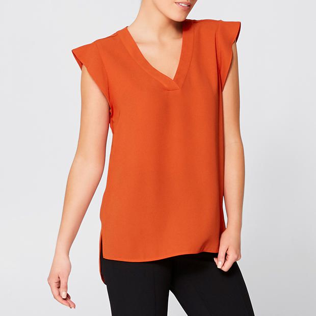 Flutter Sleeve Top Flutter Sleeve Top