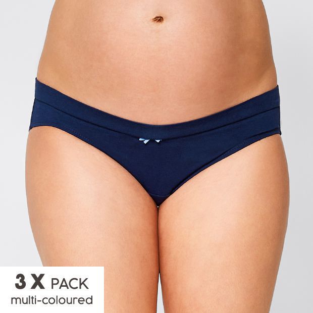 3 Pack Under The Belly Maternity Briefs 3 Pack Under The Belly Maternity Briefs