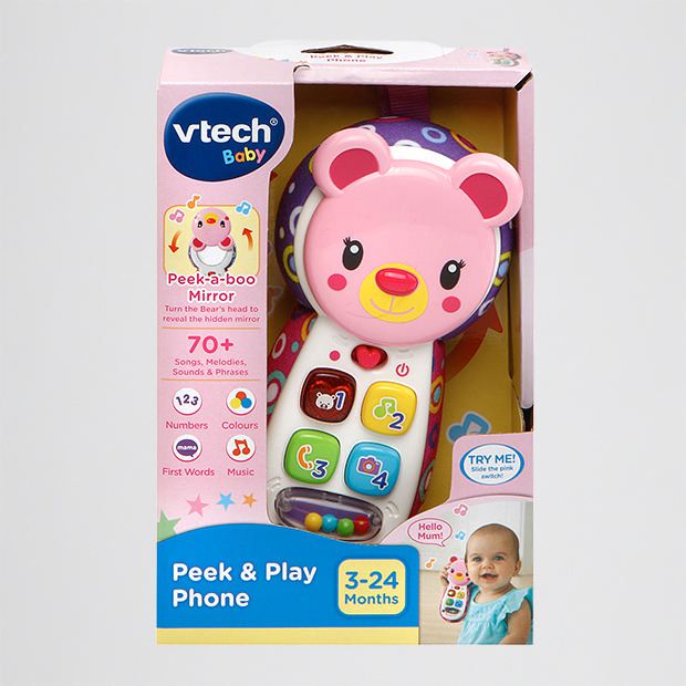 vtech peek a bear baby phone