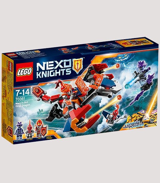LEGO&reg; NEXO KNIGHTS&trade; Macy's Bot Drop Dragon 70361 
