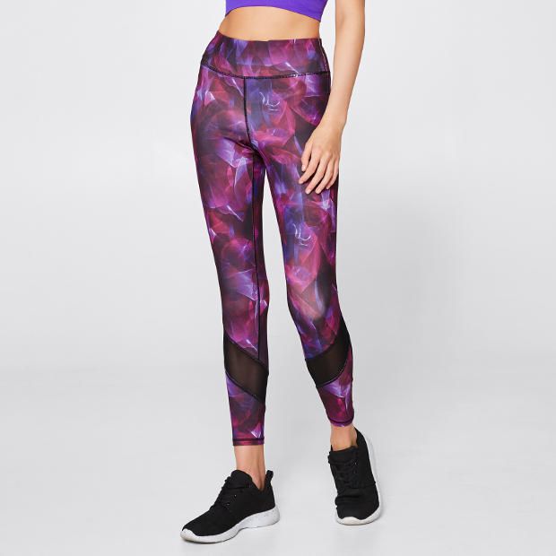 Full Length Marble Look Leggings Full Length Marble Look Leggings