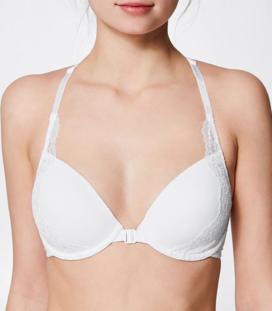 Front Fastening Underwire Bra Style:CN8484CW