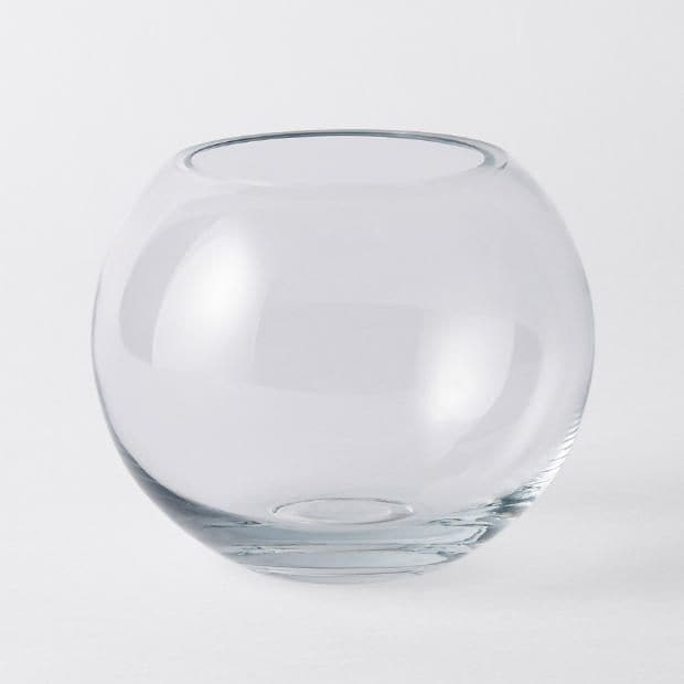 Abode 15cm Glass Bowl Vase Abode 15cm Glass Bowl Vase