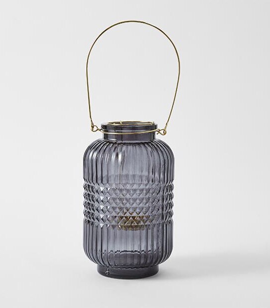 Coloured Glass Lantern