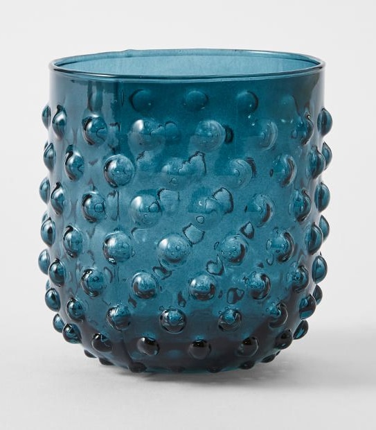 Coloured Glass Tealight Holder