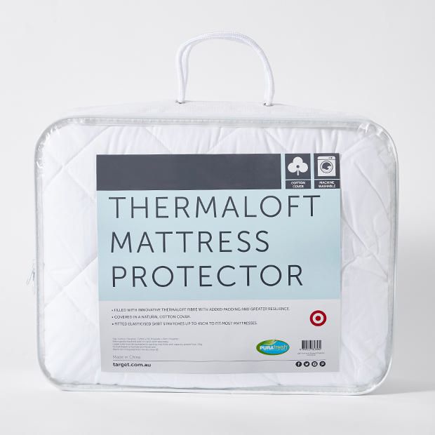 Thermaloft Mattress Protector | Target Australia