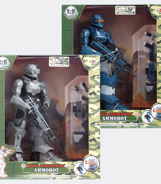 1:8 World Peacekeepers&reg; - Ammobot 81350 Assorted