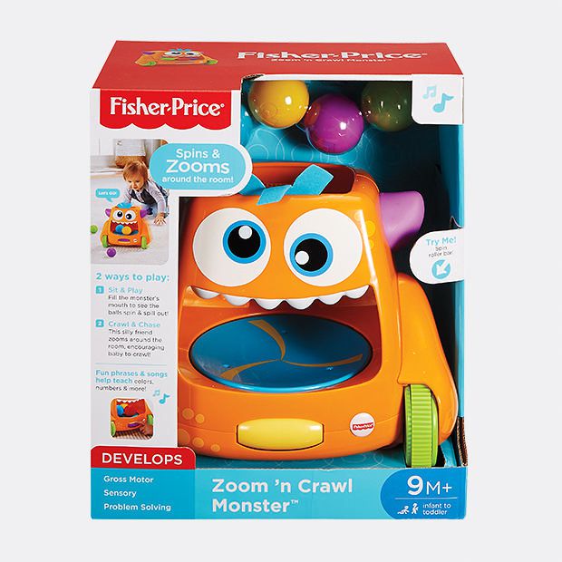 Fisher-Price Zoom 'N Crawl Monster™ Fisher-Price Zoom 'N Crawl Monster™