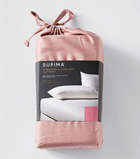 Supima 400 Thread Count Cotton Flat Sheet