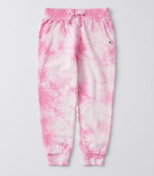 Piping Hot Tie Dye Jogger - Pink