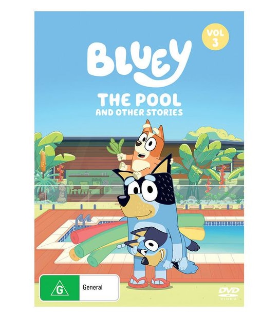 Bluey: The Pool And Other Stories - Volume 3 - DVD
