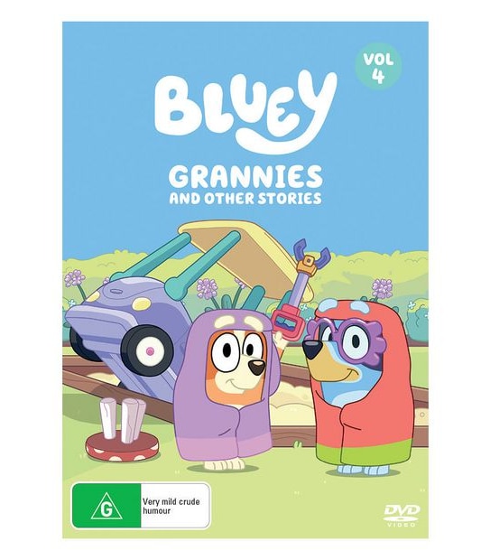 Bluey: Grannies And Other Stories - Volume 4 - DVD
