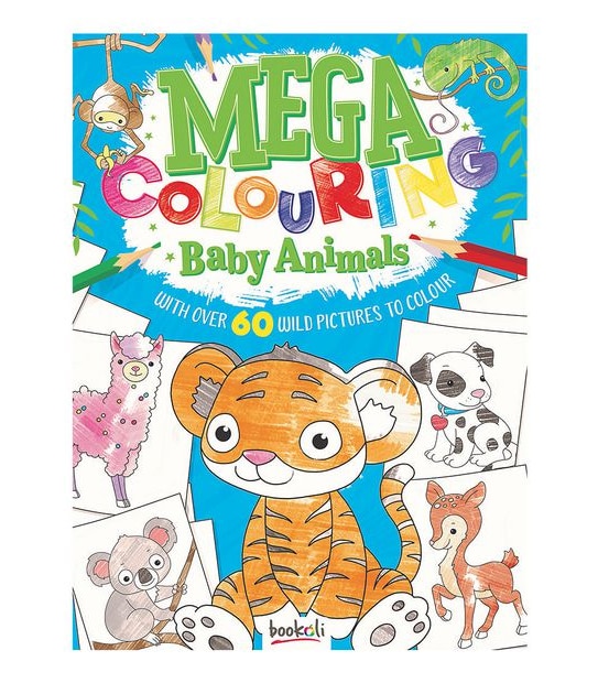 Mega Colouring Baby Animals