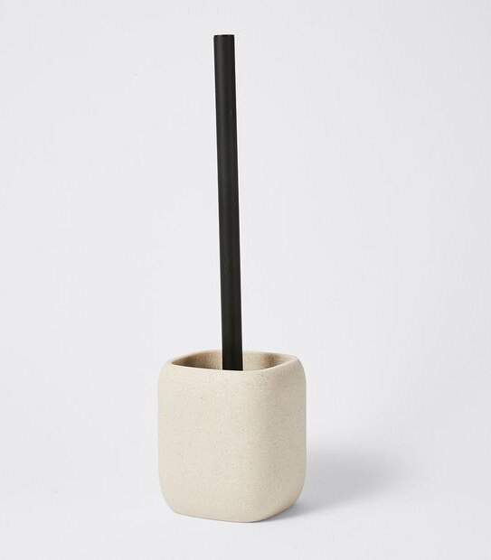Mason Resin Toilet Brush Holder