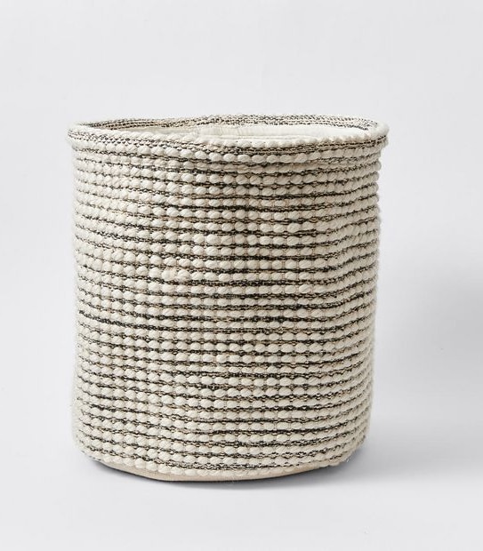 Small Textured Storage Basket