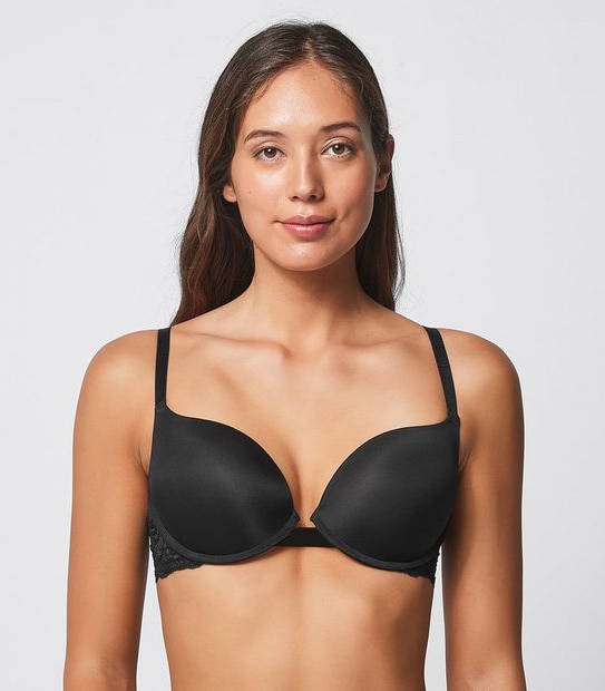 Double Push Up Bra; Style: TLDBP070 - Black