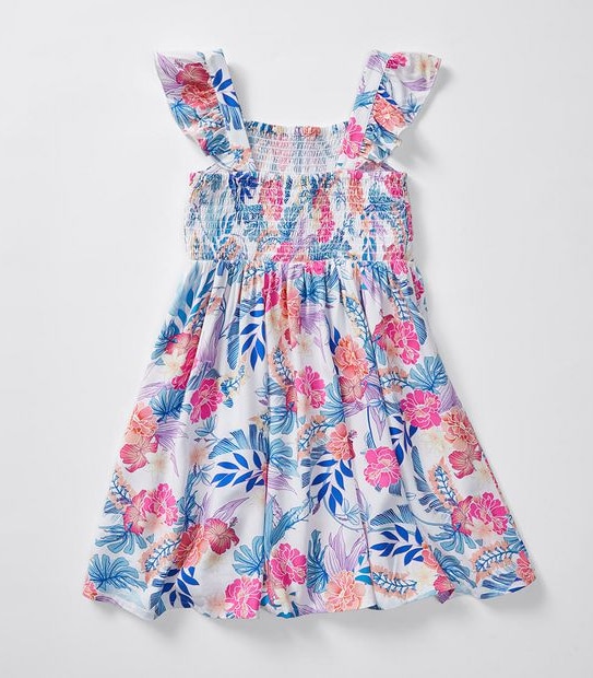 Piping Hot Floral Dress