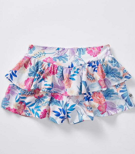 Piping Hot Floral Shorts