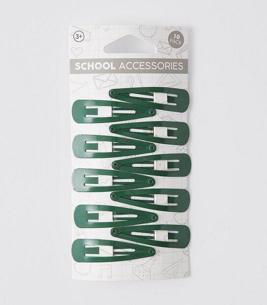 BYS Back To School 10 Pack Hair Clips