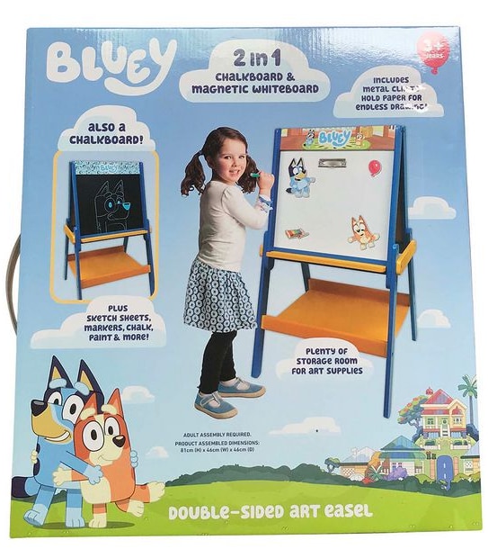 Bluey Double-Sided Art Easel
