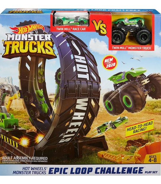 Hot Wheels Monster Trucks Epic Loop Challenge Play Set