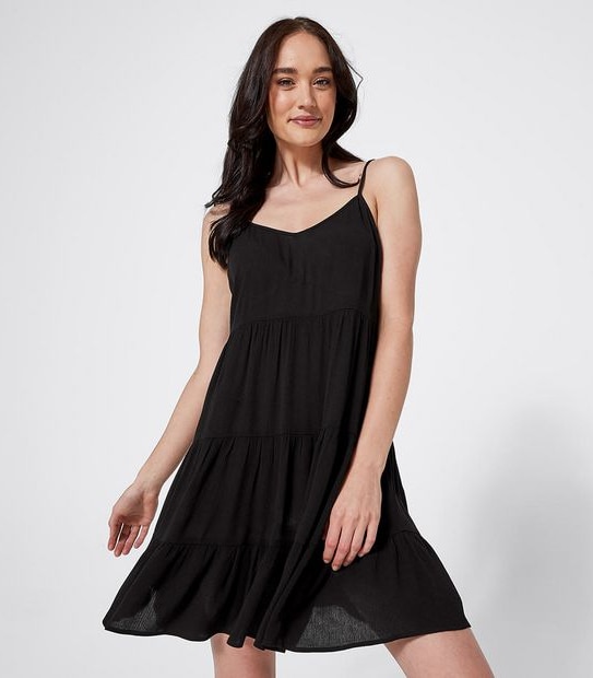 Lily Loves Sleeveless Tiered Mini Dress