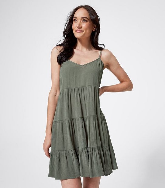 Lily Loves Sleeveless Tiered Mini Dress