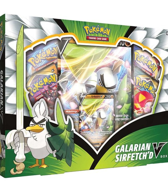 Pokemon TCG: Galarian Sirfetch’d V Box - Assorted*