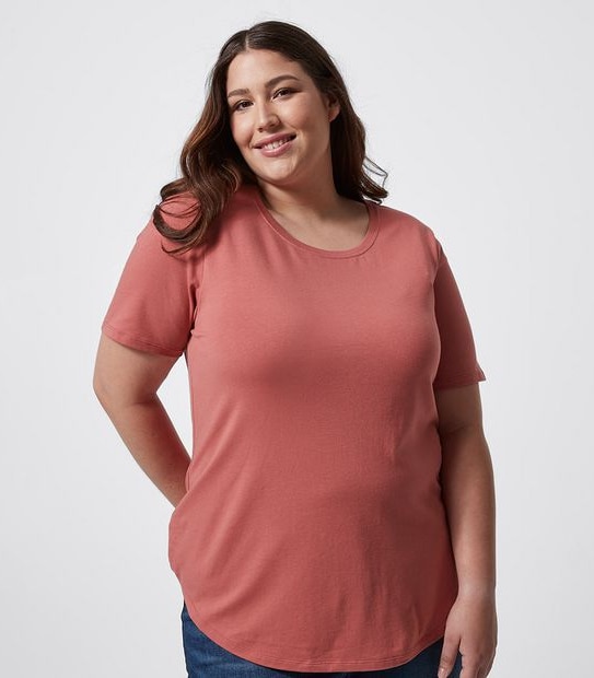 Belle Curve Crew T-Shirt