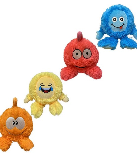 Neon Novelty Plush Balls - Assorted*