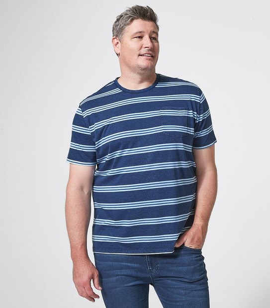 Mr Big Slub Cotton T-Shirt