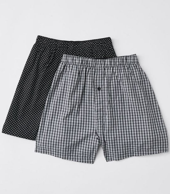 Maxx Plus 2 Pack Woven Boxers