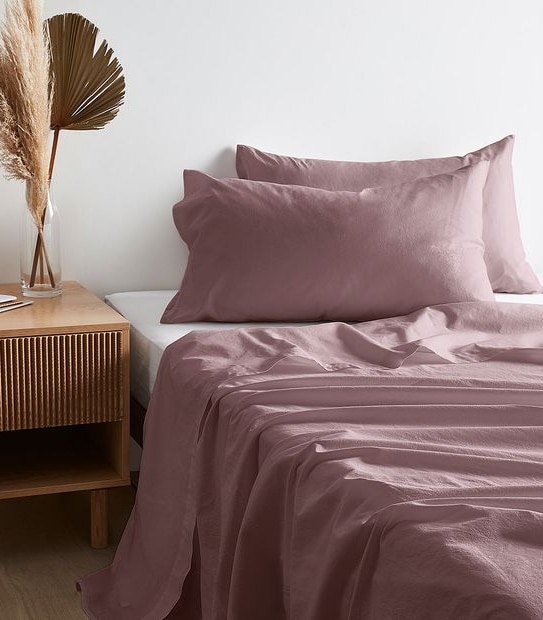 Arlo Stonewash 2 Pack Pillowcases