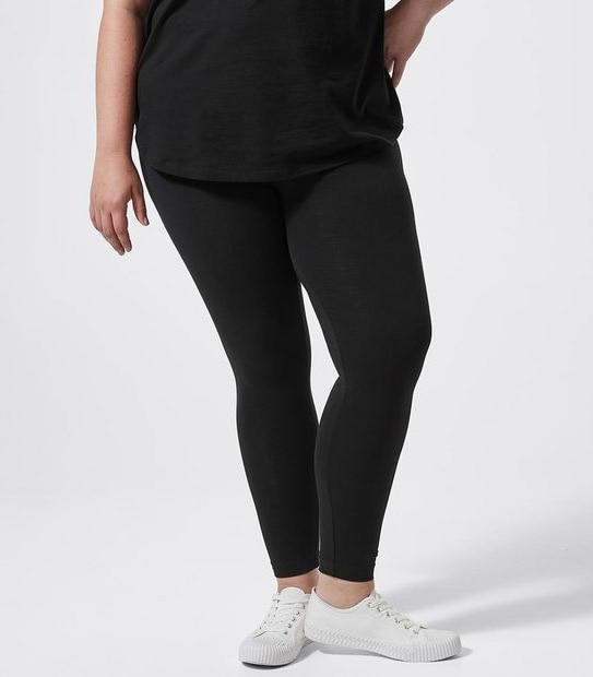 Belle Curve Organic Cotton Full Length Leggings 