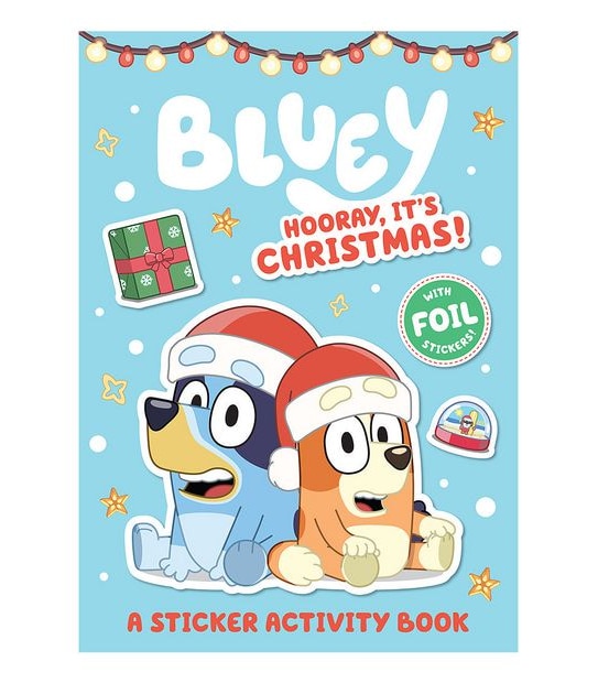 Bluey: Hooray, It's Christmas! - A Sticker Activity Book