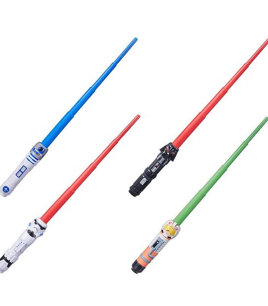 Star Wars - Lightsaber Squad - Extending Lightsaber Toys Assorted