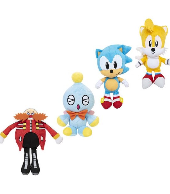 Sonic The Hedgehog - 7-Inch Basic Plush - Assorted*
