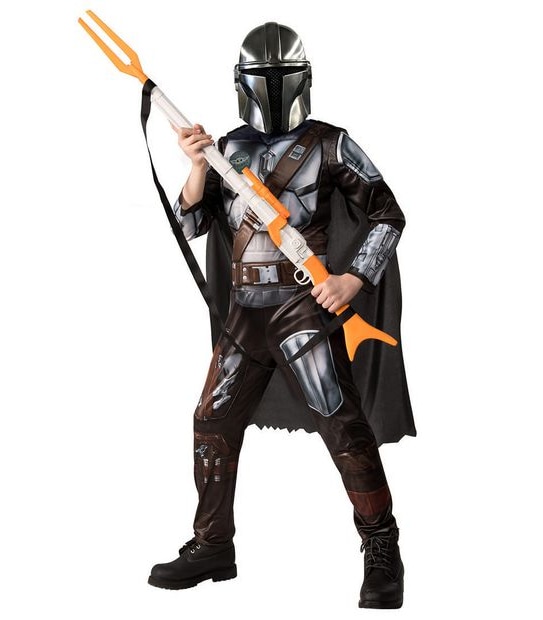 Star Wars: The Mandalorian Deluxe Kids Costume Size 6-8 Years