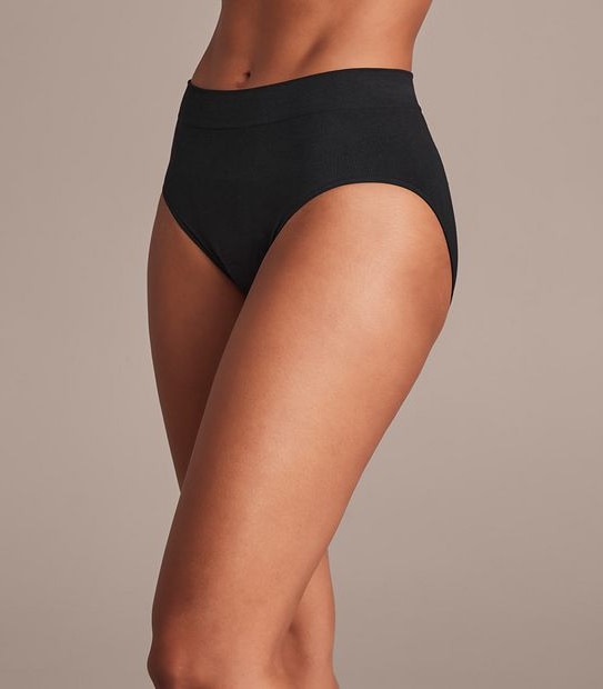 2 Pack Cotton Seamfree Midi Briefs