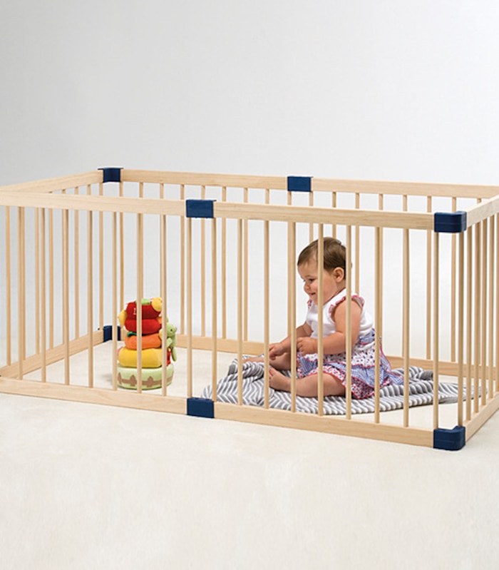 Mother S Choice 2 In 1 Wooden Playpen Target Australia