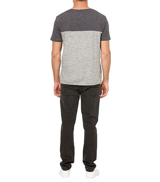 Textured Splice T-Shirt
