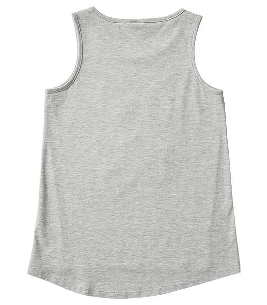 'Good Vibes Only' Stripe Front Tank Top