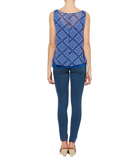 Split Layer Tank Top