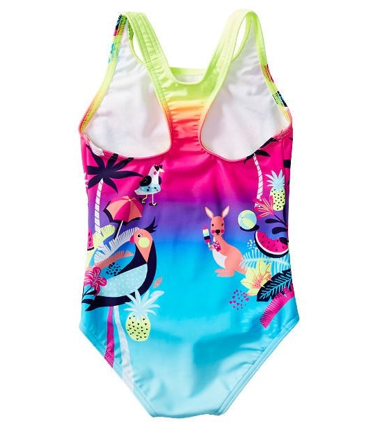 Australia Day Chlorine Resistant One Piece Swimsuit 