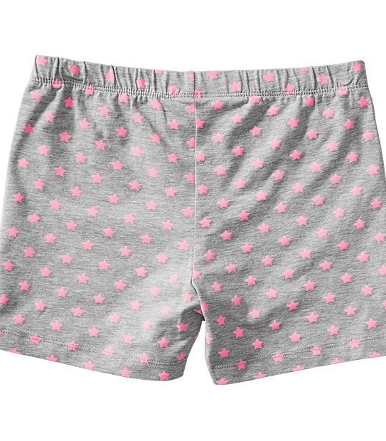 Star Print Bike Shorts