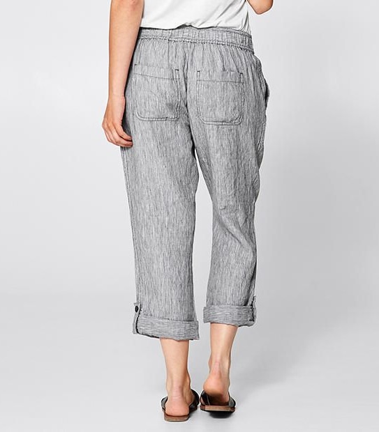 Linen Crop Pants 2 of 3