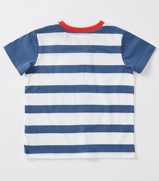 Baby Disney Mickey Mouse Stripe T-Shirt 2 of 3